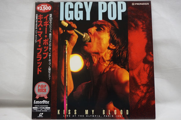 Iggy Pop: Kiss My Blood - Live At The Olympia, Paris 1991 JAP PILP-9004