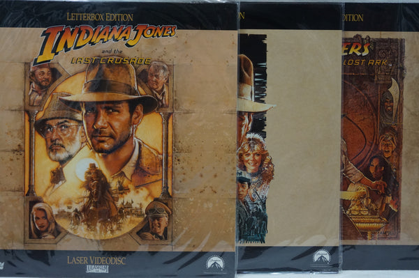 Indiana Jones Widescreen Collection USA LV 1376-WS - LV 1643-2WS - LV 31859-2L