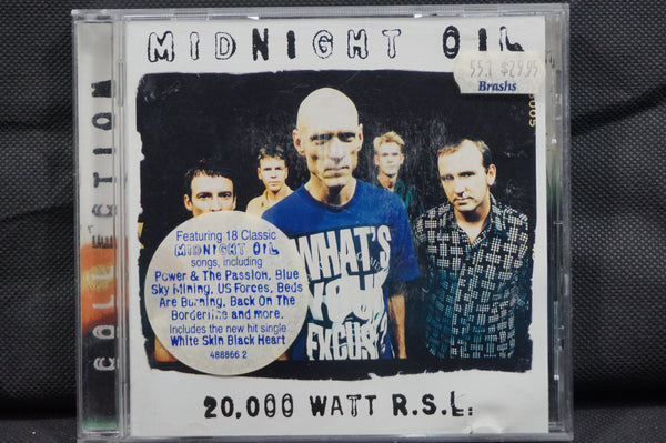 Midnight Oil: Greatest Hits - 20,000 Watt R.S.L. AUS 488866 2