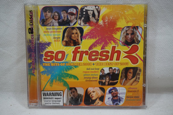 So Fresh: The Hits Of Summer 2008 + The Biggest Hits Of 2007 AUS 88697198902