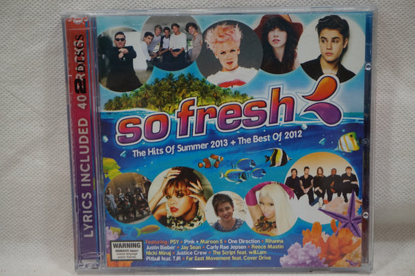 So Fresh: The Hits Of Summer 2013 + The Best Of 2012 AUS 5341300