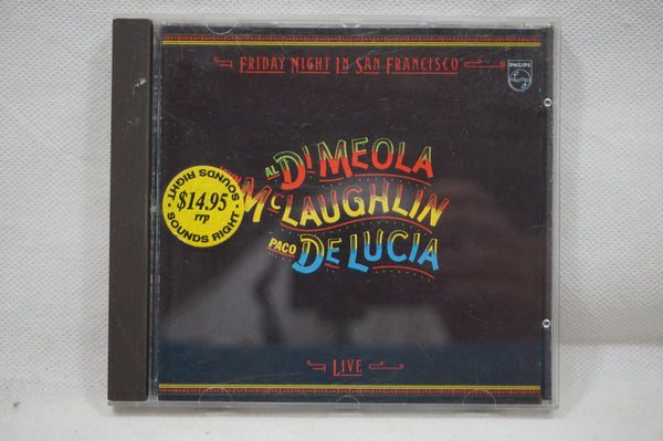 Al Di Meola, John McLaughlin, Paco De Lucía: Friday Night In San Francisco GER 800 047-2