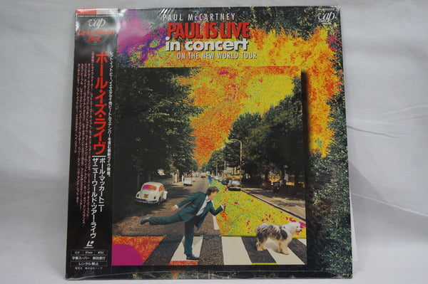 Paul McCartney: Paul Is Live - New World Tour JAP VPLR-70352