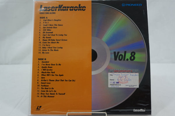 Pioneer Laserkaraoke: Vol 8 USA WKL-008