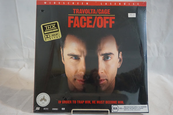 Face/Off (Sealed) AUS A027500VFE-Home for the LDly-Laserdisc-Laserdiscs-Australia