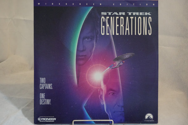 Star Trek Generations USA LV 32988-2WS-Home for the LDly-Laserdisc-Laserdiscs-Australia